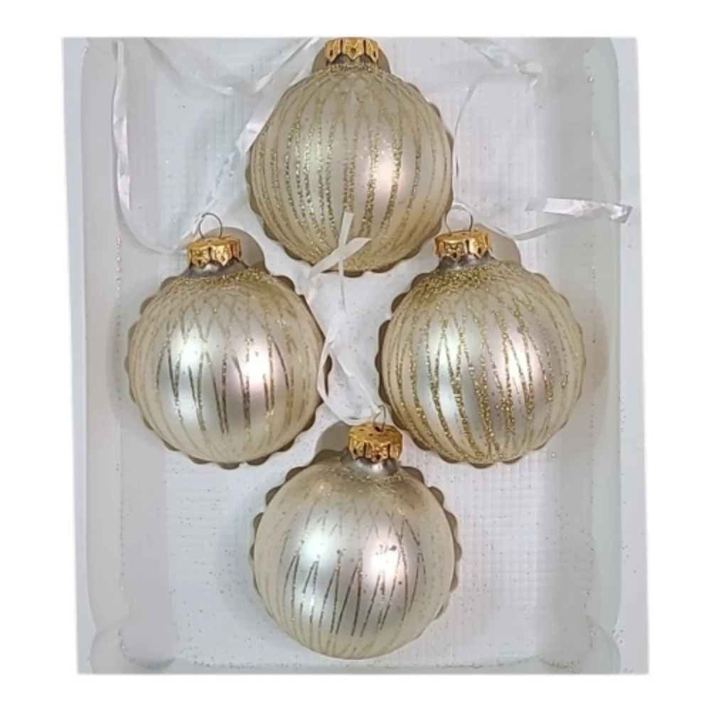 Vintage lot of  3 Dayton Hudson  Elegant Holiday Ornaments